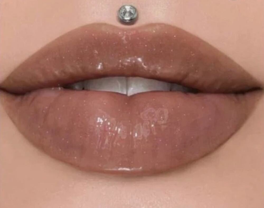 Jeffree Star The Gloss Table Top Golden Brown Tan High Shine Lip Gloss NIB